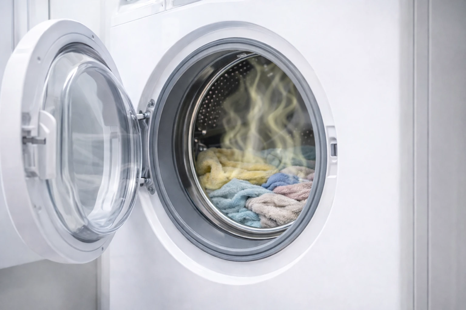 Wasmachine stinkt