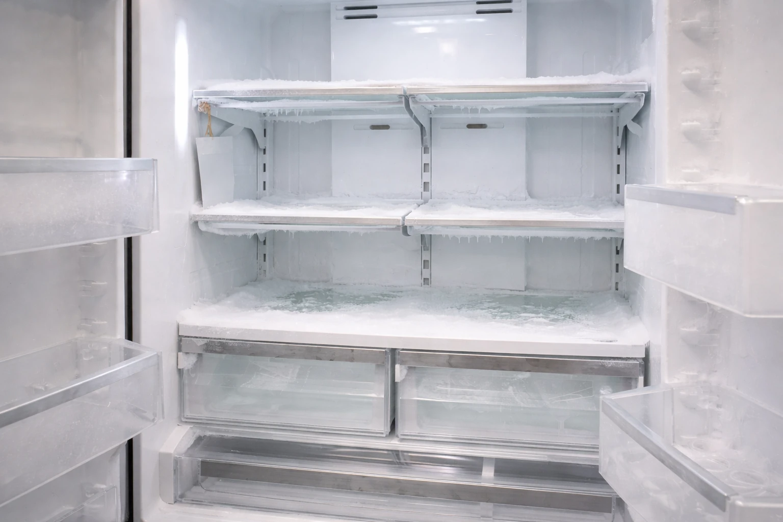 IJsvorming in koelkast