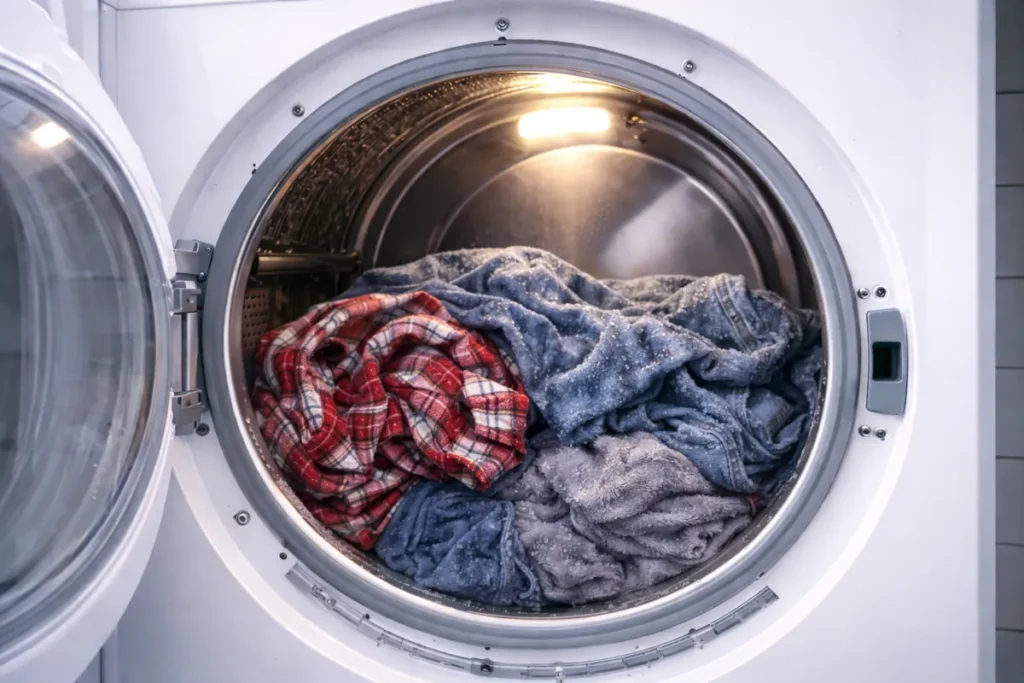 Wasdroger droogt niet goed